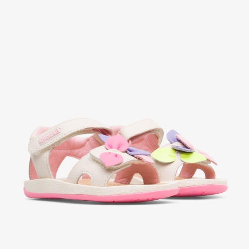 Camper Twins Kids Sandals US-18974 Cream Retailers